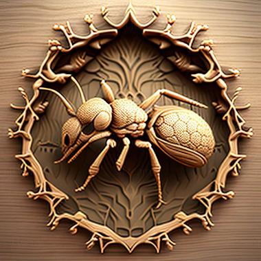 3D модель Pheidole guajirana (STL)